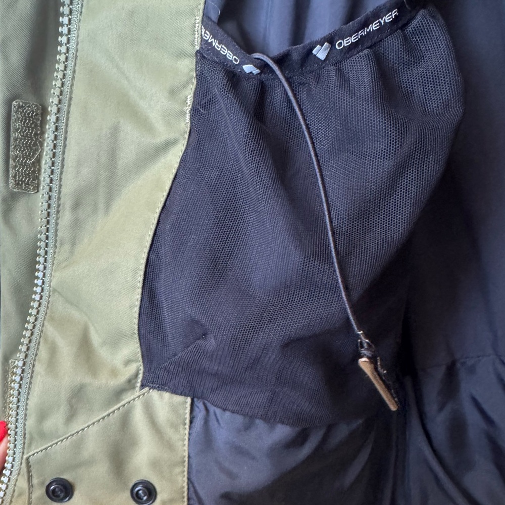 Obermeyer Tuscany II Insulated Jacket Olive Size 4 - Picture 7 of 14